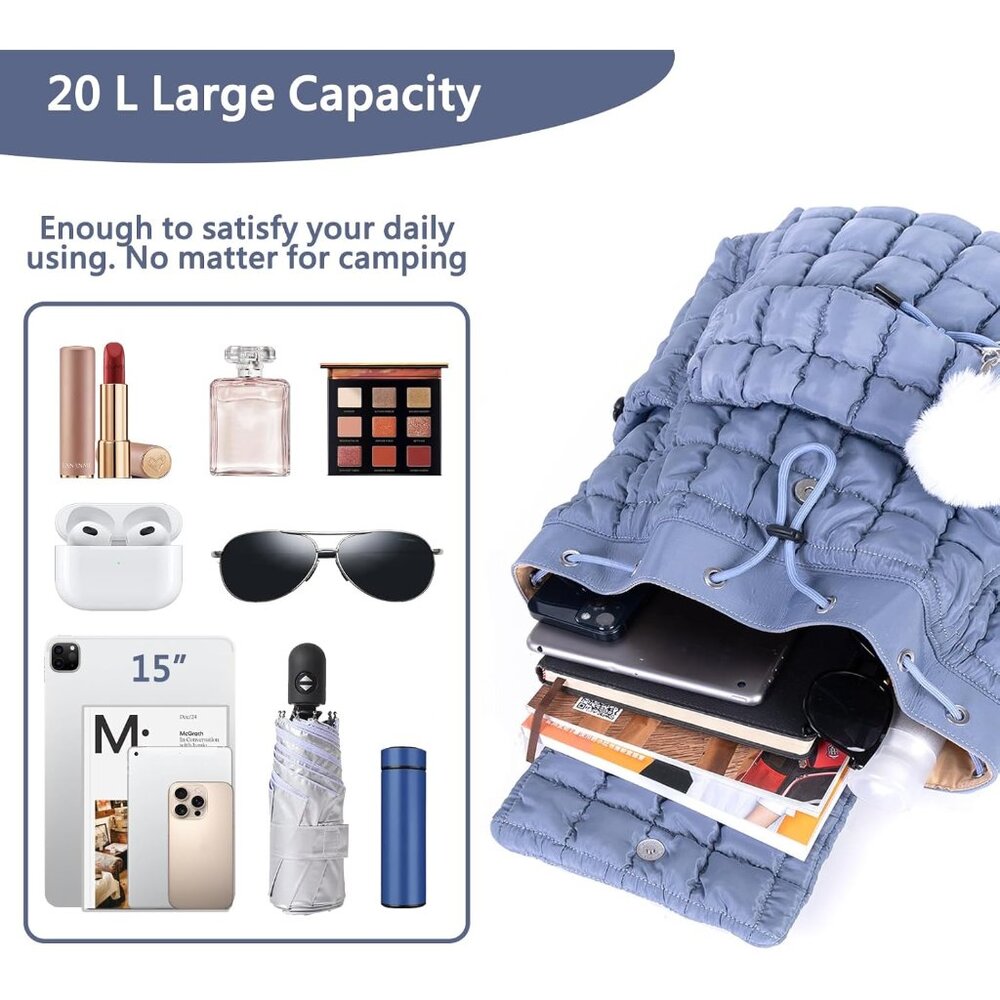 Large Soft Shell Designer Backpack - Lightweight,… - image 5